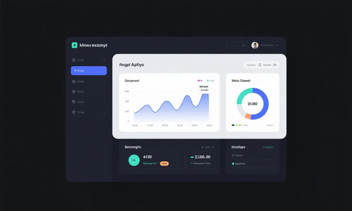 数据面板示意图